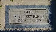 Image of Fred Cowden, Sr.
